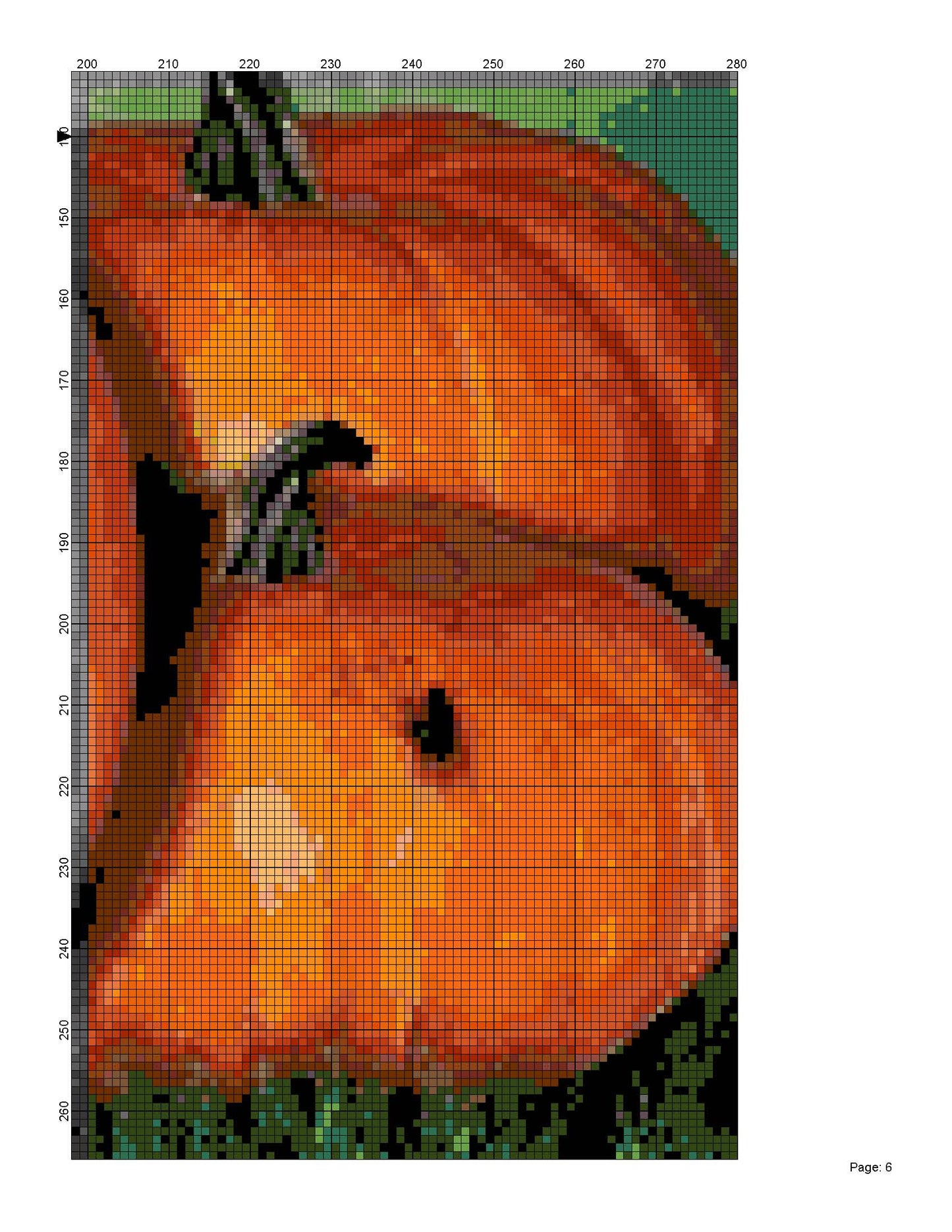 Thanksgiving cross stitch patterns/ Sweet Kitten Halloween 5