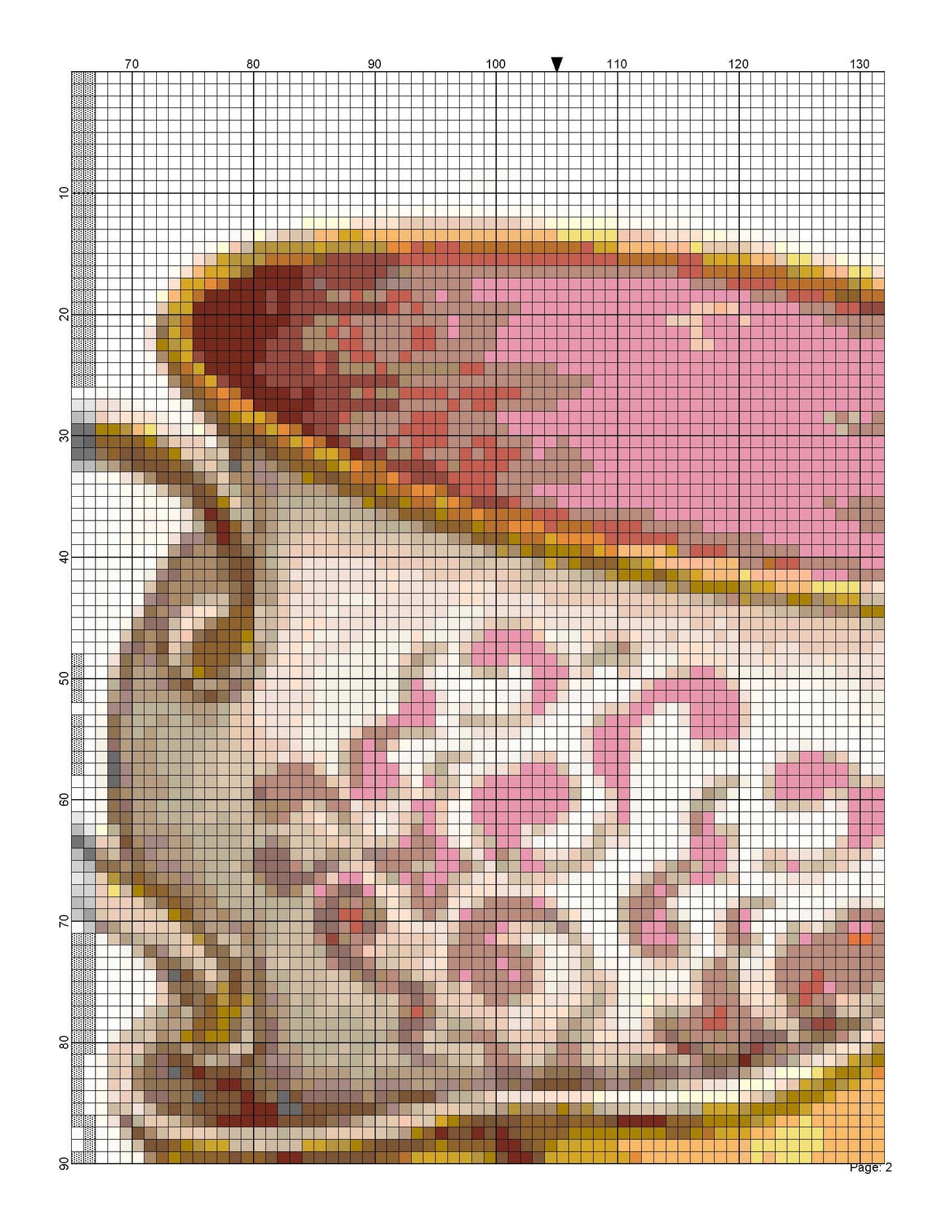 Counted Cross Stitch patterns/ Tea Cups/ Dream Home 115