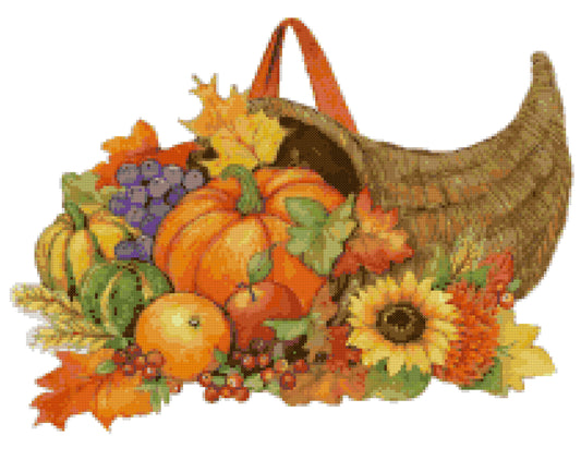 Thanksgiving cross stitch patterns/ Counted Cross stitch Patterns 1